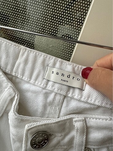 Sandro Sandeo paris beyaz jean