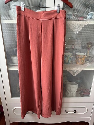 Primark palazzo gül kurusu pantolon