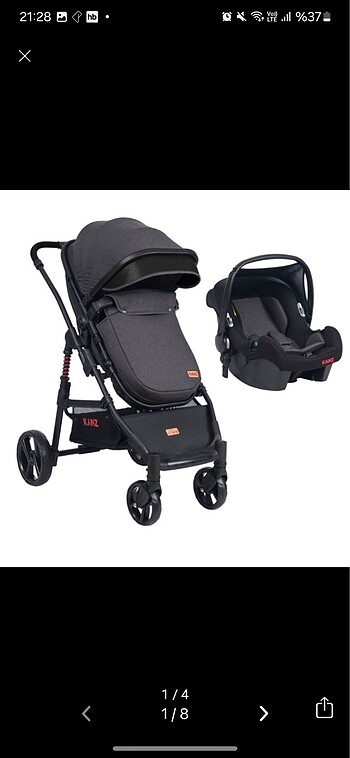 0 - 13 kg Beden Kanz d go travel sistem bebek arabası