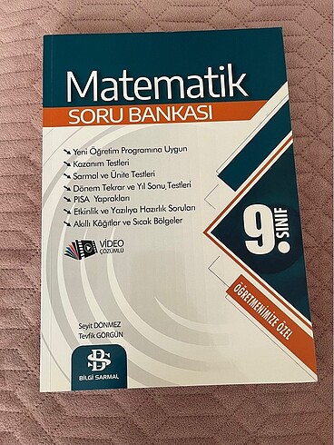 Bilgi Sarmal Matematik 9.Sınıf Soru Bankası