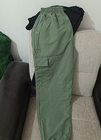 Diğer Haki paraşüt pantolon sıfır ürün