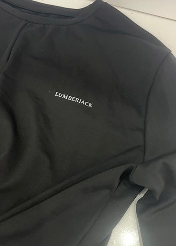 Siyah Oversize Kadın Sweatshirt - Görsel 2