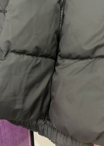 Defacto Siyah Fermuarlı Kadın Kışlık Ceket - Görsel 2