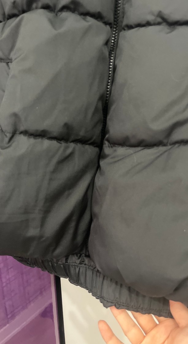 Defacto Siyah Fermuarlı Kadın Kışlık Ceket - Görsel 2