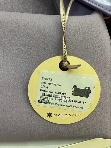  Beden Matmazel çanta