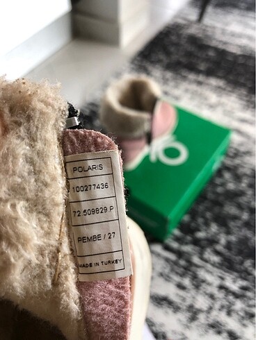 27 Beden pembe Renk Kız cocuk pembe bot