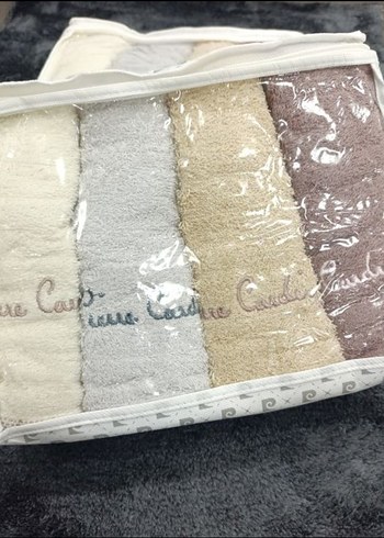 8 ADET YÜZ HAVLUSU PAKETLİ - Görsel 2