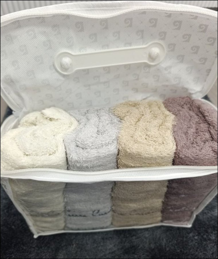 8 ADET YÜZ HAVLUSU PAKETLİ - Görsel 4