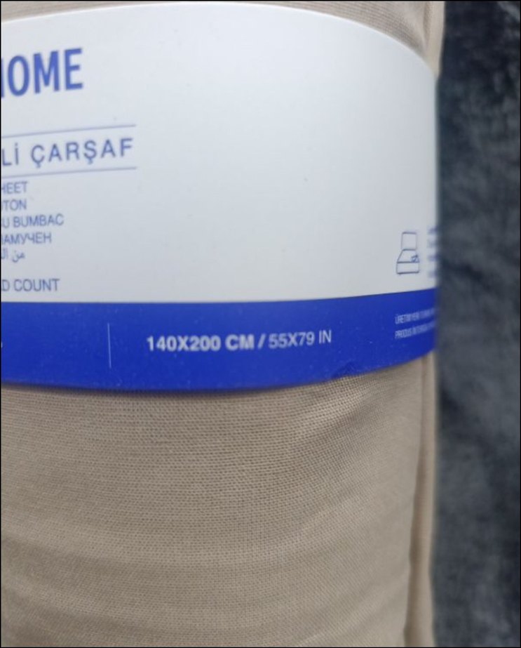 140x200 LASTİKLİ YATAK ÇARŞAFI PAMUKLU - Görsel 2
