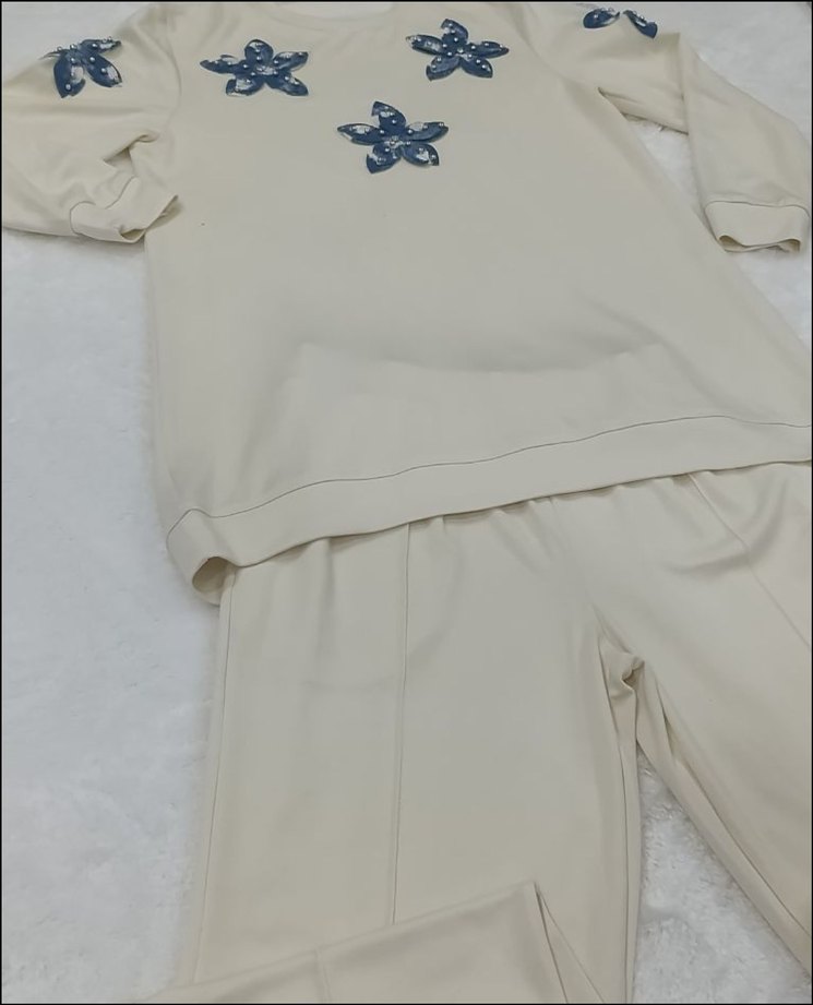 OYSHO KUMAŞ İKİLİ TAKIM TESETTÜR - Görsel 4