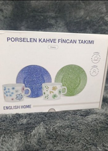 Orselen Renkli Kahve Fincan Takımı2Lİ FİNCAN TAKIMI CİCEKLİ - Görsel 5