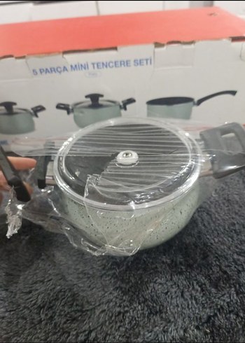 MİNİ TENCERE SETİ-KUTU HASARLI - Görsel 4
