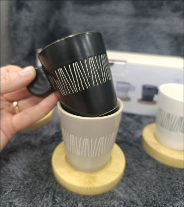 70ML KAHVE FİNCAN TAKIMI 3 KİŞİLİK - Görsel 5