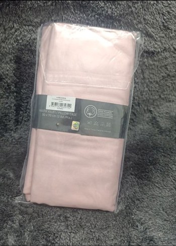 2'Lİ PAMUK SATEN PUDRA YASTIK KILIFI - Görsel 2