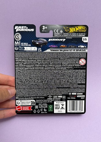 Hot Wheels Nissan Skyline GT-R (BNR32) - Görsel 5