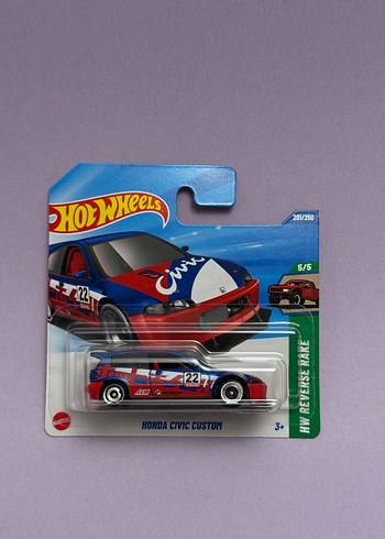 Hot Wheels Honda Civic Custom - Görsel 3