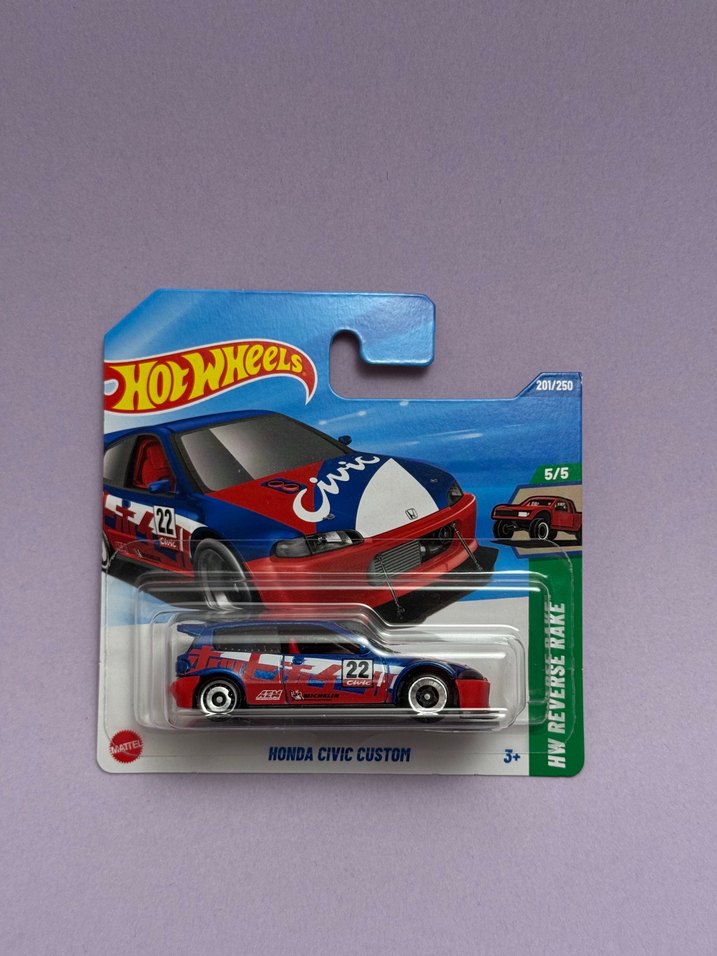 Hot Wheels Honda Civic Custom - Görsel 3