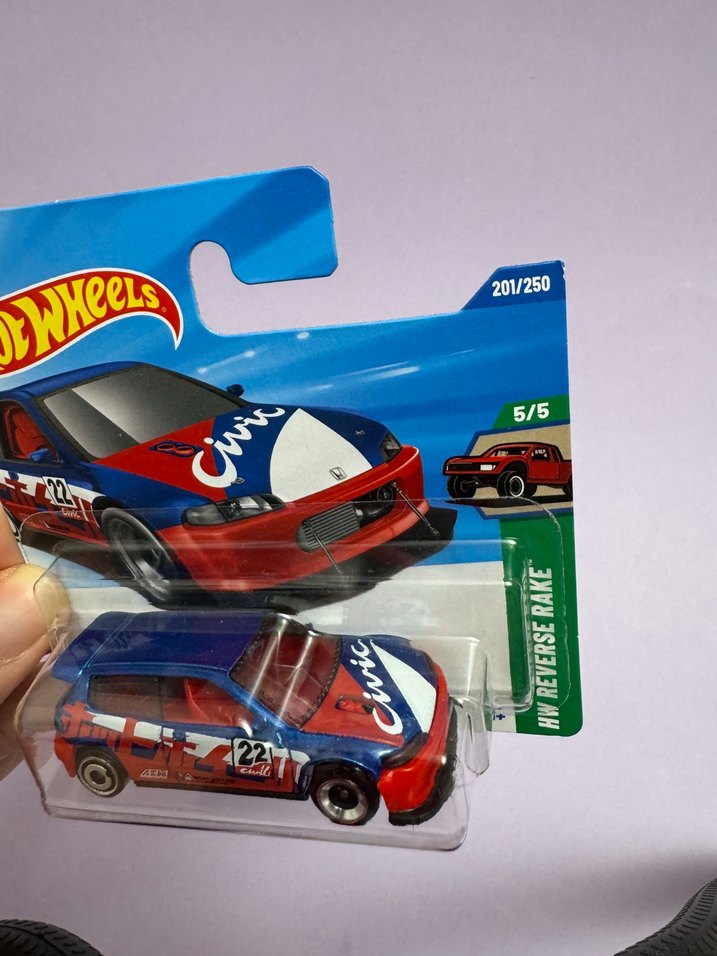 Hot Wheels Honda Civic Custom - Görsel 5