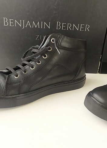 41 Beden siyah Renk Deri Converse tarı bot