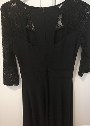 Adil Işık siyah abiye elbise - Görsel 5