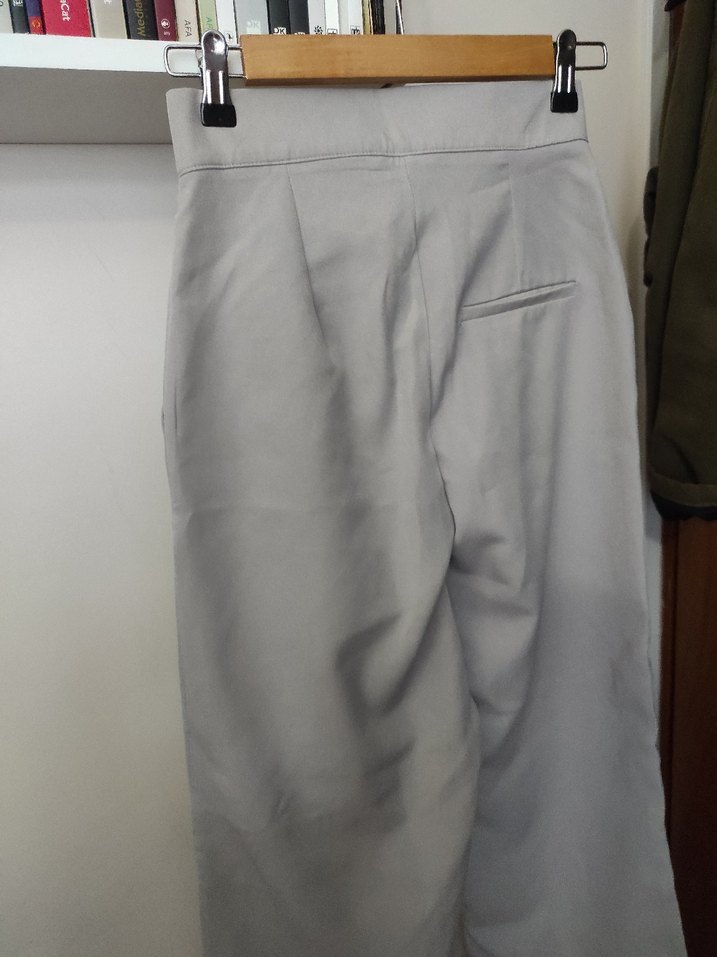 Palazzo kumaş pantolon - Görsel 5