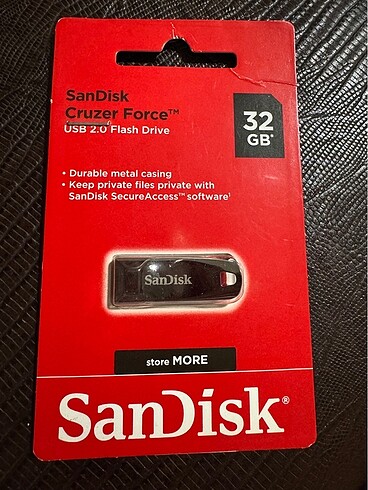 USB 32 gb sıfır ürün