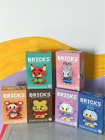 Disney Lego figür bricks