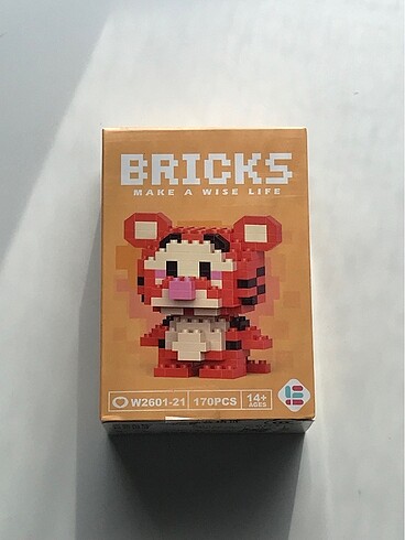 Bricks tiger winnie hediyelik Lego