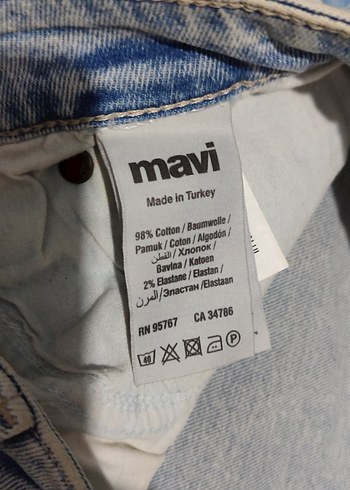 Mavi Jeans Nakışlı Kadın Kot Pantolon - Görsel 6