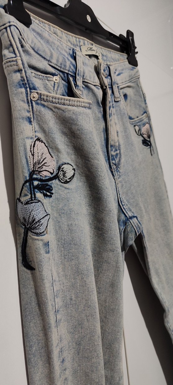 Mavi Jeans Nakışlı Kadın Kot Pantolon - Görsel 4