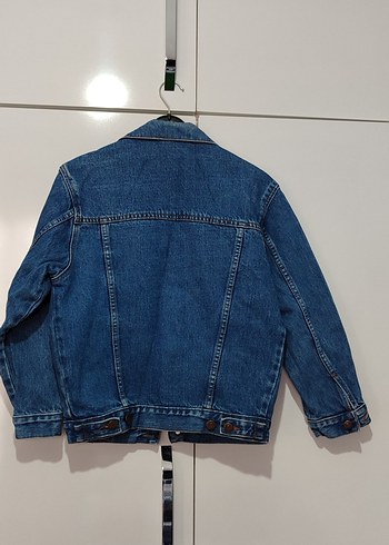 Mavi Renk Kot Ceket - Görsel 2