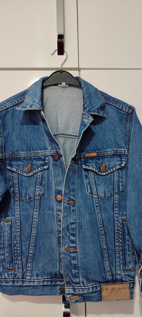 Mavi Renk Kot Ceket - Görsel 3