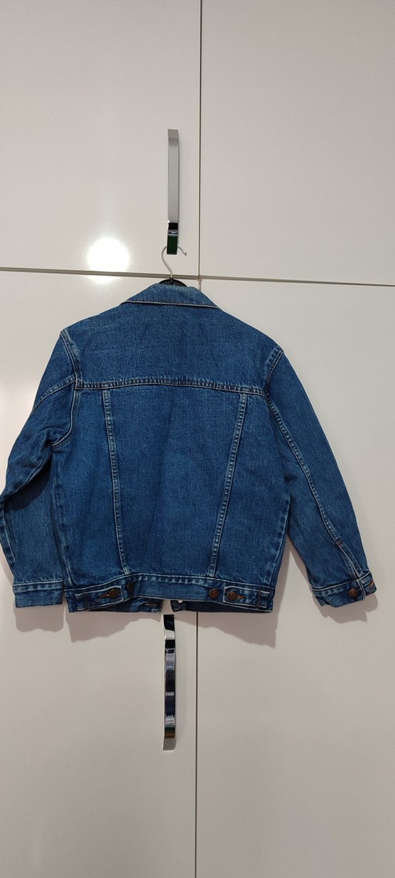 Mavi Renk Kot Ceket - Görsel 2