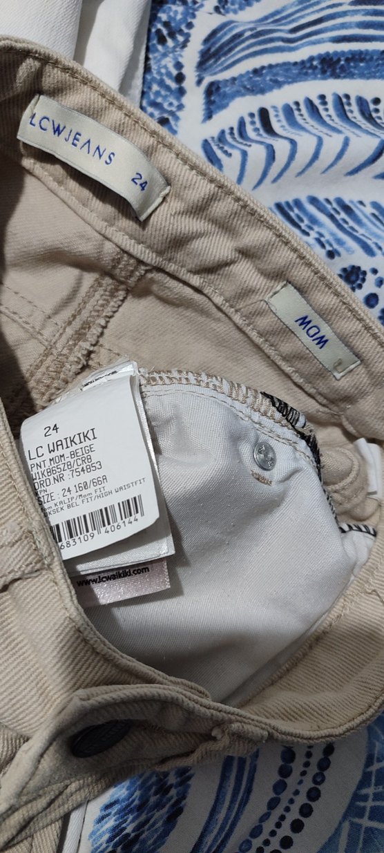 LC Waikiki Mom Jeans Kot Pantolon - Görsel 4