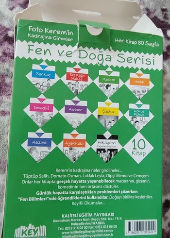 Fen ve Doğa Serisi Kutulu Set - 10 Kitap - Görsel 3