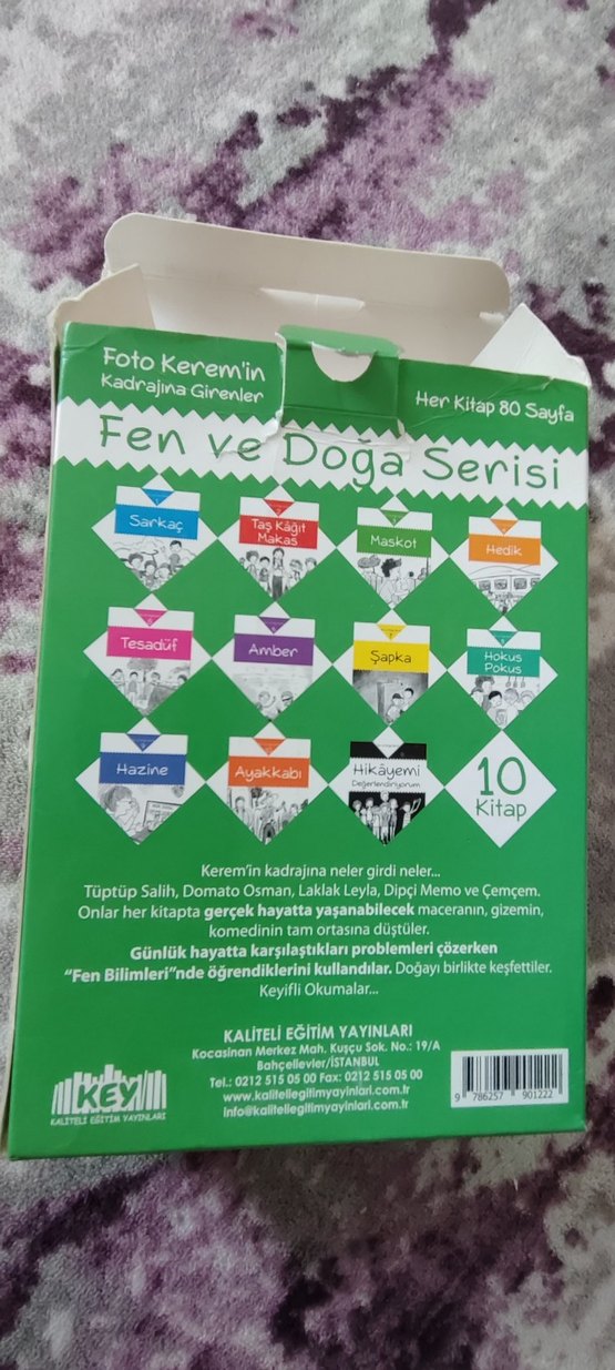 Fen ve Doğa Serisi Kutulu Set - 10 Kitap - Görsel 3
