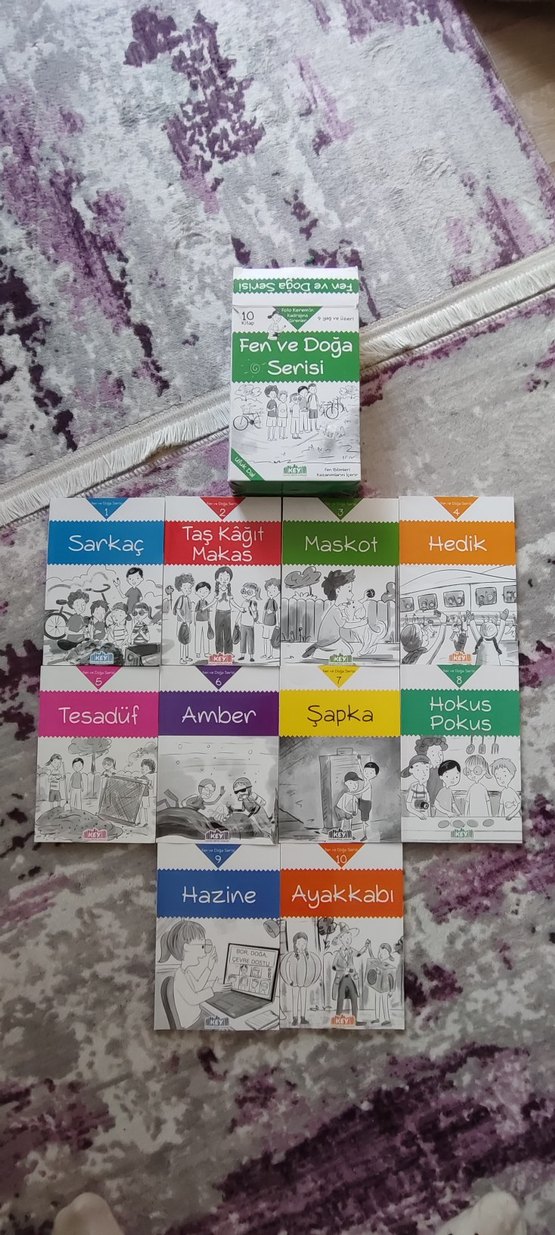 Fen ve Doğa Serisi Kutulu Set - 10 Kitap - Görsel 2