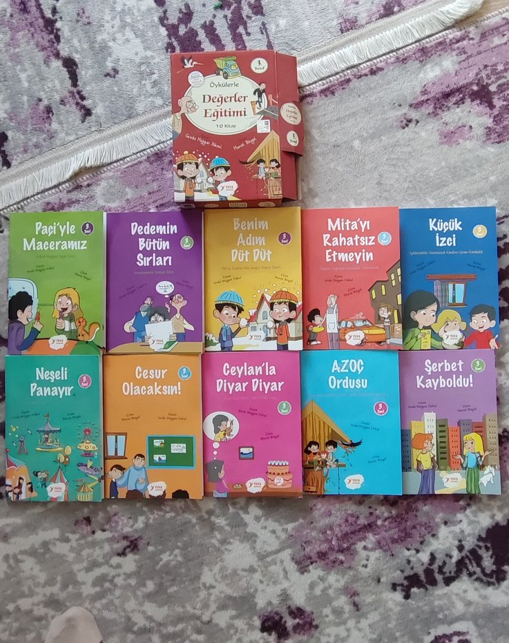 Öykülerle Değerler Eğitimi 3. Sınıf 10 Kitap - Görsel 3