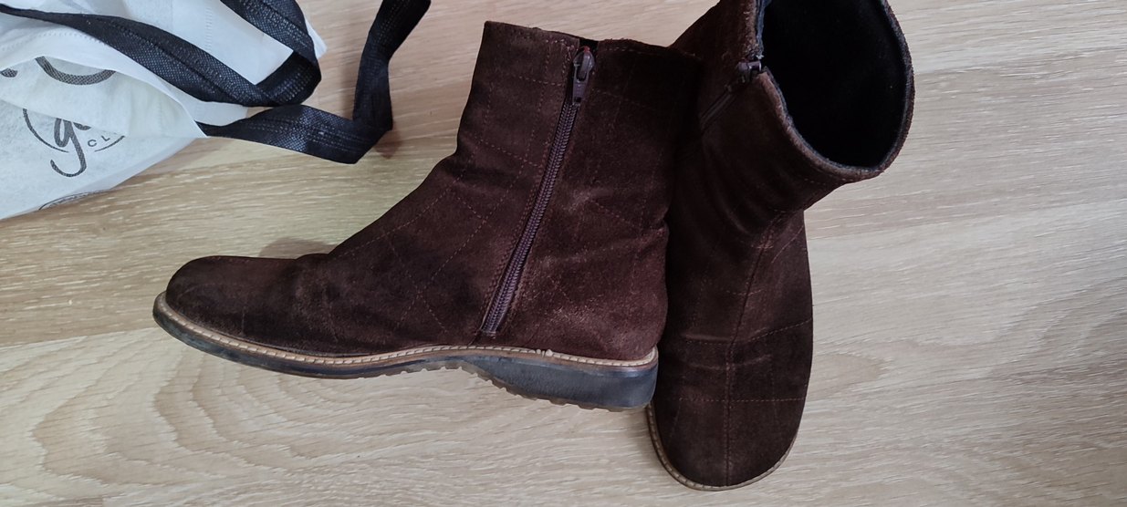 Kahverengi Süet Bot - Görsel 2