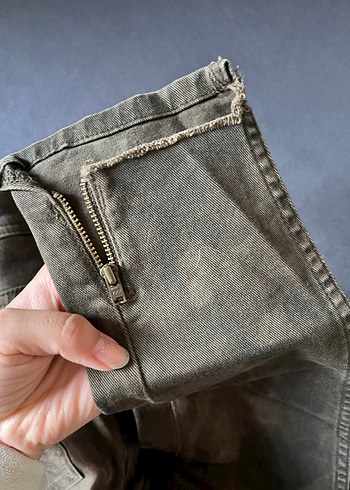 Zara Haki renk zara jean
