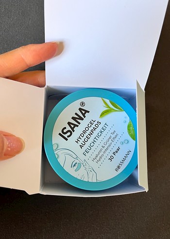Diğer ISANA Nemlendirici Göz Pedleri 30 Çift