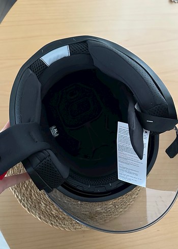 Şeffaf Vizörlü Siyah Biker Kask - Görsel 3