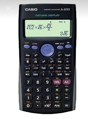 Casio FX-82ES hesap makinesi