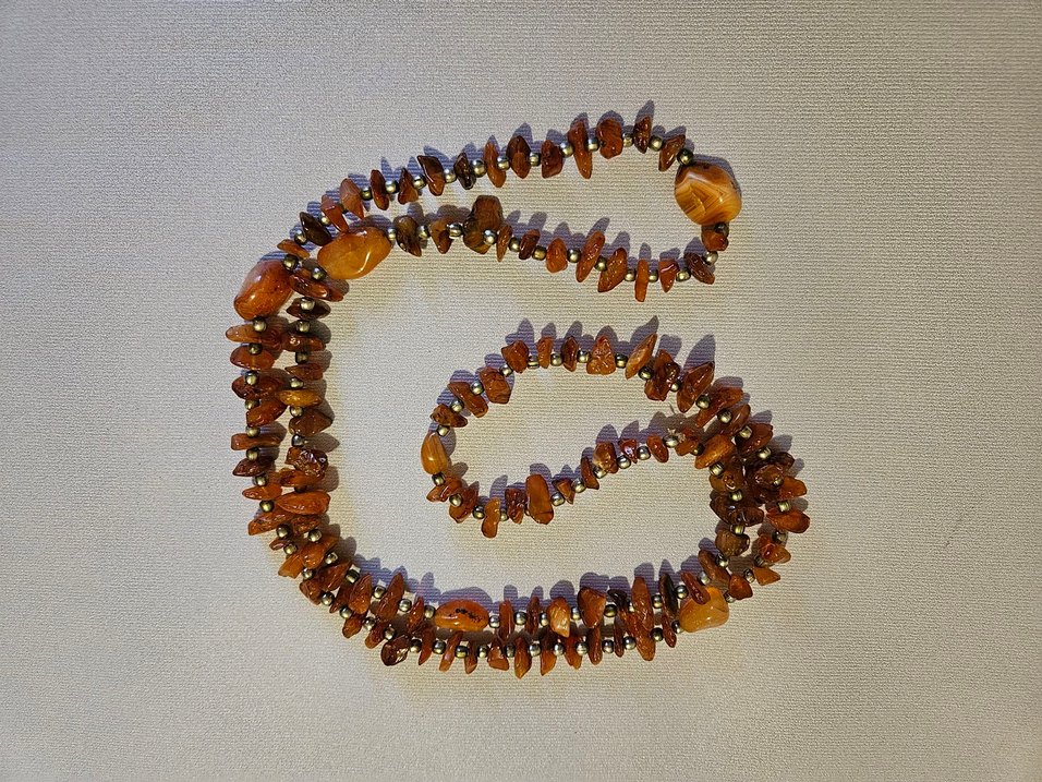 Kehribar Kadın Kolye - Görsel 3