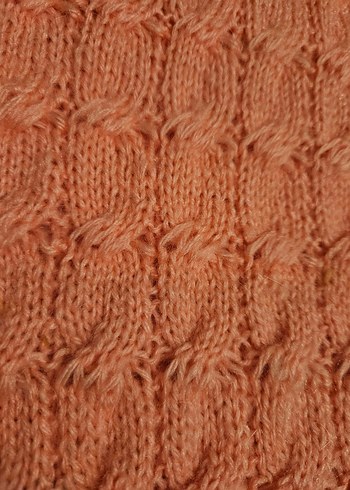 Pembe yuvarlak atkı - Görsel 4