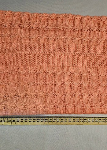 Pembe yuvarlak atkı - Görsel 3