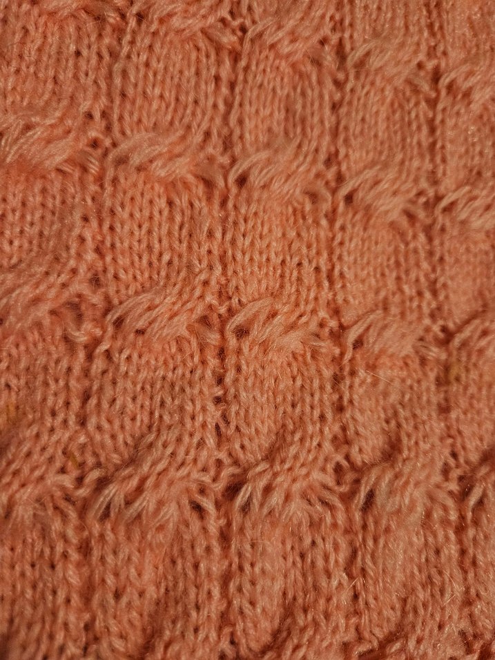 Pembe yuvarlak atkı - Görsel 4