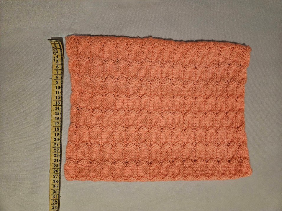 Pembe yuvarlak atkı - Görsel 2