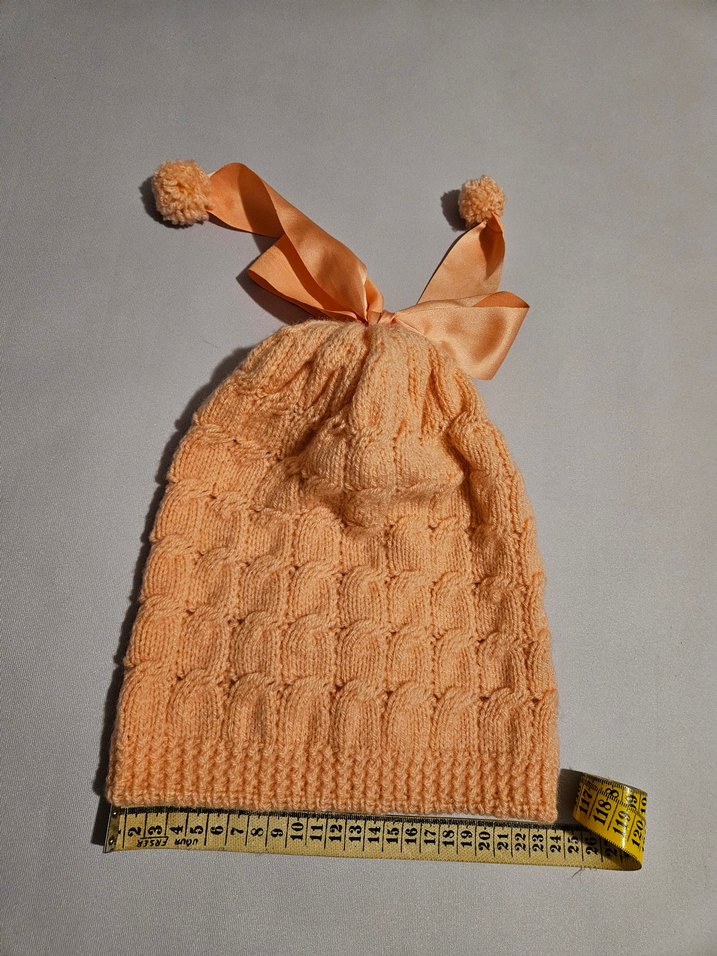 Ponponlu pembej Kadın Bere - Görsel 3