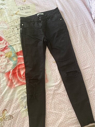 34 Beden siyah Renk Siyah jean #pullandbear #siyahjean